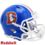Denver Broncos 1975 to 1996 Riddell Mini Speed Throwback Helmet