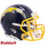 Los Angeles Chargers 1974 to 1987 Riddell Mini Speed Throwback Helmet
