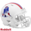 New England Patriots 1982 to 1989 Riddell Mini Speed Throwback Helmet