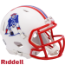New England Patriots 1990 to 1992 Riddell Mini Speed Throwback Helmet