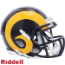 St Louis Rams 1981 to 1999 Riddell Mini Speed Throwback Helmet