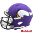 Minnesota Vikings NFL Mini Speed Football Helmet <i>Satin Purple</i>