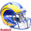 Los Angeles Rams Speed Replica Football Helmet
