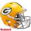 Green Bay Packers 1961 to 1979 Speed Replica Throwback Helmet