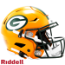 Green Bay Packers SpeedFlex Football Helmet