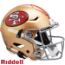San Francisco 49ers 1964 to 1995 SpeedFlex Throwback Football Helmet