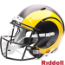 Los Angeles Rams Speed Replica Football Helmet <B>2025 Rivalries</B>