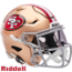 San Francisco 49ers Mid Sized SpeedFlex Helmet