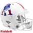 New England Patriots 1982 to 1989 Speed Throwback Football Helmet