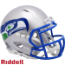 Seattle Seahawks 1983 to 2001 Riddell Mini Speed Throwback Helmet