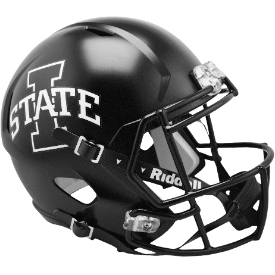 Iowa State Cyclones Speed Replica Football Helmet <i>Satin Black</i>