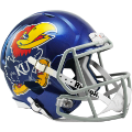 Helmets, Full Size Helmet: Kansas Jayhawks Speed Replica Football Helmet