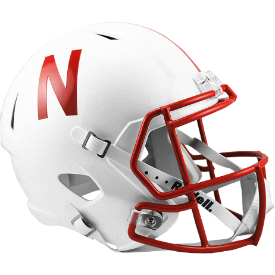 Nebraska Cornhuskers Speed Replica Football Helmet