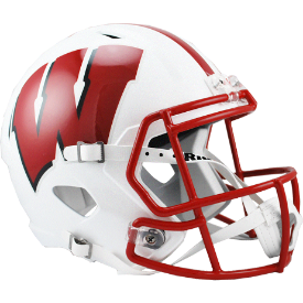 Wisconsin Badgers Speed Replica Football Helmet