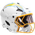 Helmets, Full Size Helmet: Los Angeles Chargers Axiom Football Helmet