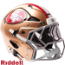 San Francisco 49ers Axiom Football Helmet