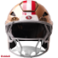 San Francisco 49ers Axiom Football Helmet