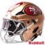 San Francisco 49ers Axiom Football Helmet
