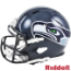 Seattle Seahawks NFL Mini Speed Football Helmet <i>Matte Navy</i>