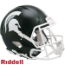 Michigan State Spartans Speed Football Helmet <i>Satin Green</i>