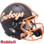 Oklahoma State Cowboys Speed Football Helmet <i>Matte Black</i>