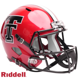 Texas Tech Red Raiders Speed Replica Football Helmet <i>2026 Red</i>