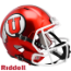Utah Utes Speed Replica Football Helmet <i>Radiant Red</i>