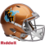 West Virginia Mountaineers Speed Replica Football Helmet <B>Gold Throwback</B>