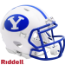 Brigham Young Cougars NCAA Mini Speed Football Helmet <i>White</i>