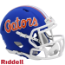 Florida Gators NCAA Mini Speed Football Helmet <i>Matte Blue</i>