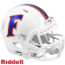 Florida Gators NCAA Mini Speed Football Helmet <B>Chrome Decals</B>
