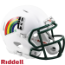 Hawaii Warriors NCAA Mini Speed Football Helmet <i>Rainbow</i>