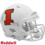 Illinois Fighting Illini NCAA Mini Speed Football Helmet <i>Satin</i>