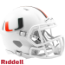 Miami Hurricanes NCAA Mini Speed Football Helmet