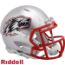 New Mexico Lobos NCAA Mini Speed Football Helmet <i>Silver</i>