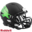 North Texas Mean Green NCAA Mini Speed Football Helmet <i>Matte Black</i>