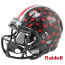 Ohio State Buckeyes NCAA Mini Speed Football Helmet <B>Satin Black</B>