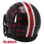 Ohio State Buckeyes NCAA Mini Speed Football Helmet <B>Satin Black</B>