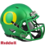 Oregon Ducks NCAA Mini Speed Football Helmet <B>Apple Green</B>