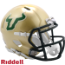 South Florida Bulls NCAA Mini Speed Football Helmet <i>Gold</i>