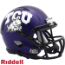 TCU Horned Frogs NCAA Mini Speed Football Helmet <i>Satin Purple</i>