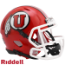 Utah Utes NCAA Mini Speed Football Helmet <i>Radiant Red</i>