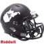 West Virginia Mountaineers NCAA Mini Speed Football Helmet <B>Coal Rush</B>