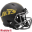 New York Jets NFL Mini Speed Football Helmet <B>SALUTE TO SERVICE 4 SALE</B>