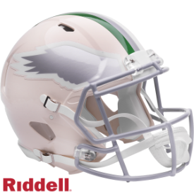 Philadelphia Eagles Speed Football Helmet <B>RETRO</B>