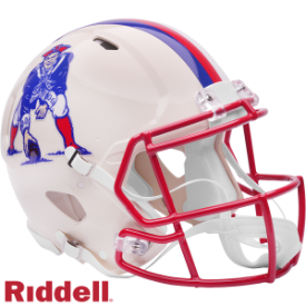 New England Patriots Speed Football Helmet <B>RETRO</B>