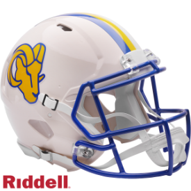 Los Angeles Rams Speed Football Helmet <B>RETRO</B>