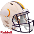 Helmets, Full Size Helmet: Minnesota Vikings Speed Football Helmet <B>RETRO</B>