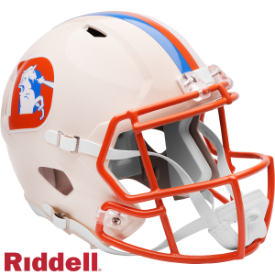 Denver Broncos Speed Replica Football Helmet <B>RETRO </B>