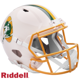Green Bay Packers Speed Replica Football Helmet <B>RETRO </B>